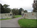 Exit from Powis Castle