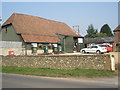 Old fashioned garage in Hoe Road