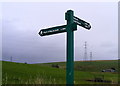 Signpost at Braehead