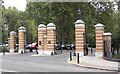 Hawkstone Road Gates (6 of 6) Southwark Park, Rotherhithe, London, SE16