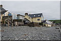 Houses on the seafront, Borth