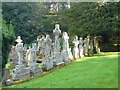 Gravestones at St Mary