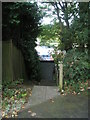 Steps from Hill Court to Lower Street