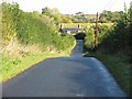 Looking towards the bridge over the Ale Water at Sandystones