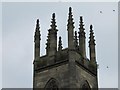 Shrubs on the tower