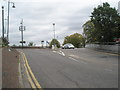 Looking from The Green towards the Bridge Roundabout