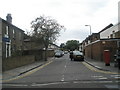 Postbox on the corner of St John