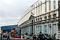 Curved facade on Southwark Street, south London