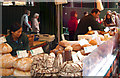 Borough market bread stall