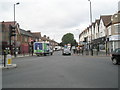 Supermarket delivery van in Western Road