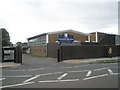 Entrance to Featherstone High School