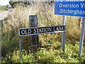 TM3691 : Old Station Lane by Ashley Dace
