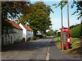 Village scene, Saxby All Saints