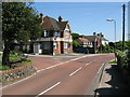 Junction of Church Hill with Wigmore Lane