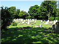 Graveyard of the church of St Peter and St Paul