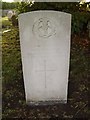 War Grave, St Saviours, Tetbury.