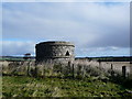 Ruined tower near Strichen stone circle.