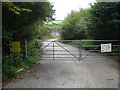 Entrance to the substation at Bussavean