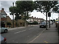 Approaching the junction of  Beaconsfield and Ranelagh  Roads