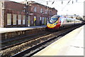 The London train passing through Edge Hill Station