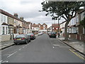 Looking up Grange Road towards Beaconsfield Road