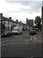 Looking from Beaconsfield Road southwards down Hanson Gardens