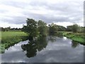 SK1615 : River Trent downstream at Alrewas by John M