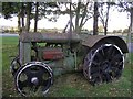 Rusty old tractor