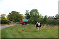 Gypsy wagon near Broadwell