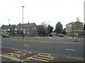 Looking across the Uxbridge Road towards Longford Avenue