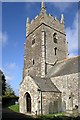 SS2203 : Church Tower and South Porch by Tony Atkin