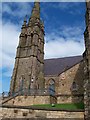 The steeple of St Patrick