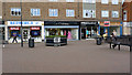 Shops in Elizabeth Square, Bletchley