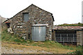 Shed and byre at Upper Porthmawr Farm, Whitesands Bay