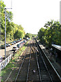 Brundall railway station - view SE from footbridge