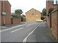 Looking from Benham Drive into Green Farm Drive