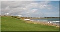 View North along Ballyhornan Strand