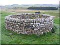 NY7868 : 19th century well on English side of Hadrian's wall at Housesteads Fort by PAUL FARMER