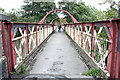 Railway Footbridge near Oldham Mumps