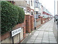 Pavement in Devon Road