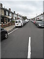 Looking westwards along Allcot Road towards the Copnor Road