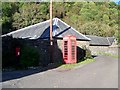 NN7447 : Telephone box, Fortingall by Maigheach-gheal
