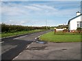 View north along the A2 in the direction of Ardglass