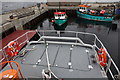 View from the upper deck of the RNLB Helen Comrie