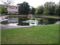 One of two ponds in Radnor Park