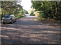 One of many car parks in the Ashdown Forest