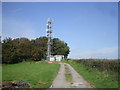 Communications mast, near Michaelston-y-Fedw