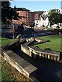 Steps to playground, Ellacombe Green