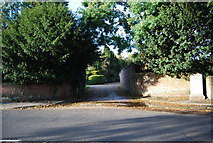 TQ5446 : The entrance to Hall Place, Leigh by N Chadwick