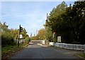 Traffic lights to railway bridge, Nailcote